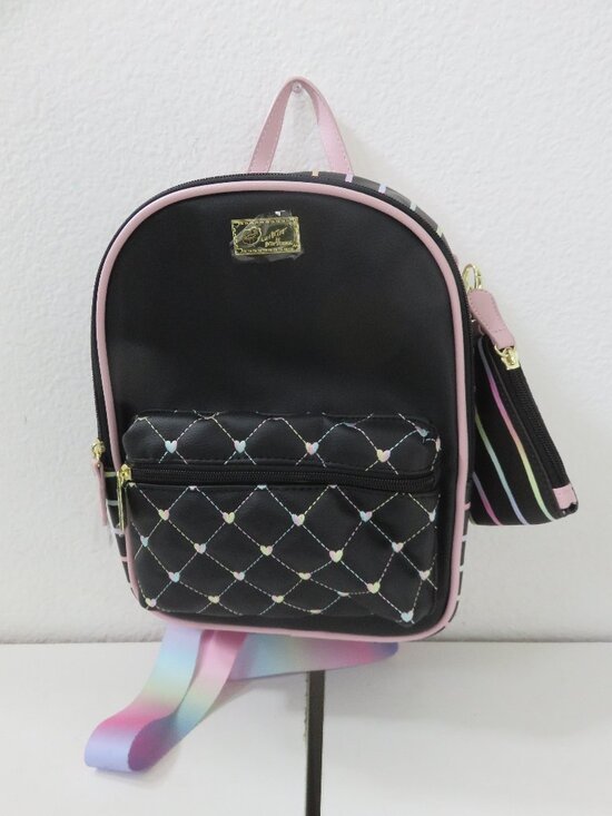 Luv Betsey Johnson Pink Backpack & coin purse main image 10